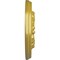Ekena Millwork Odessa Ceiling Medallion (Fits Canopies up to 2 1/2"), Hand-Painted Rich Gold, 7 1/2"OD x 1 1/8"P CM07ODRGS - alternate 5